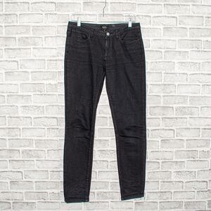 A.P.C. $195 JEAN MOULANT Denim Slim in Black 5 Pocket Size 28